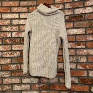 Abercrombie Oatmeal Knit Turtle Neck